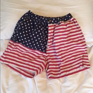 Chubbies American flag shorts NEVER WORN!